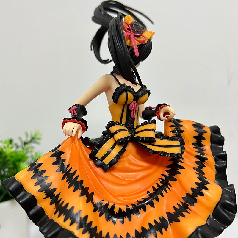 28cm Date A Live II Anime Figure Kurumi Tokisaki Action Figure Nightmare Kurumi Tokisaki Sexy 1/8 PVC Figurine Model Doll Toy