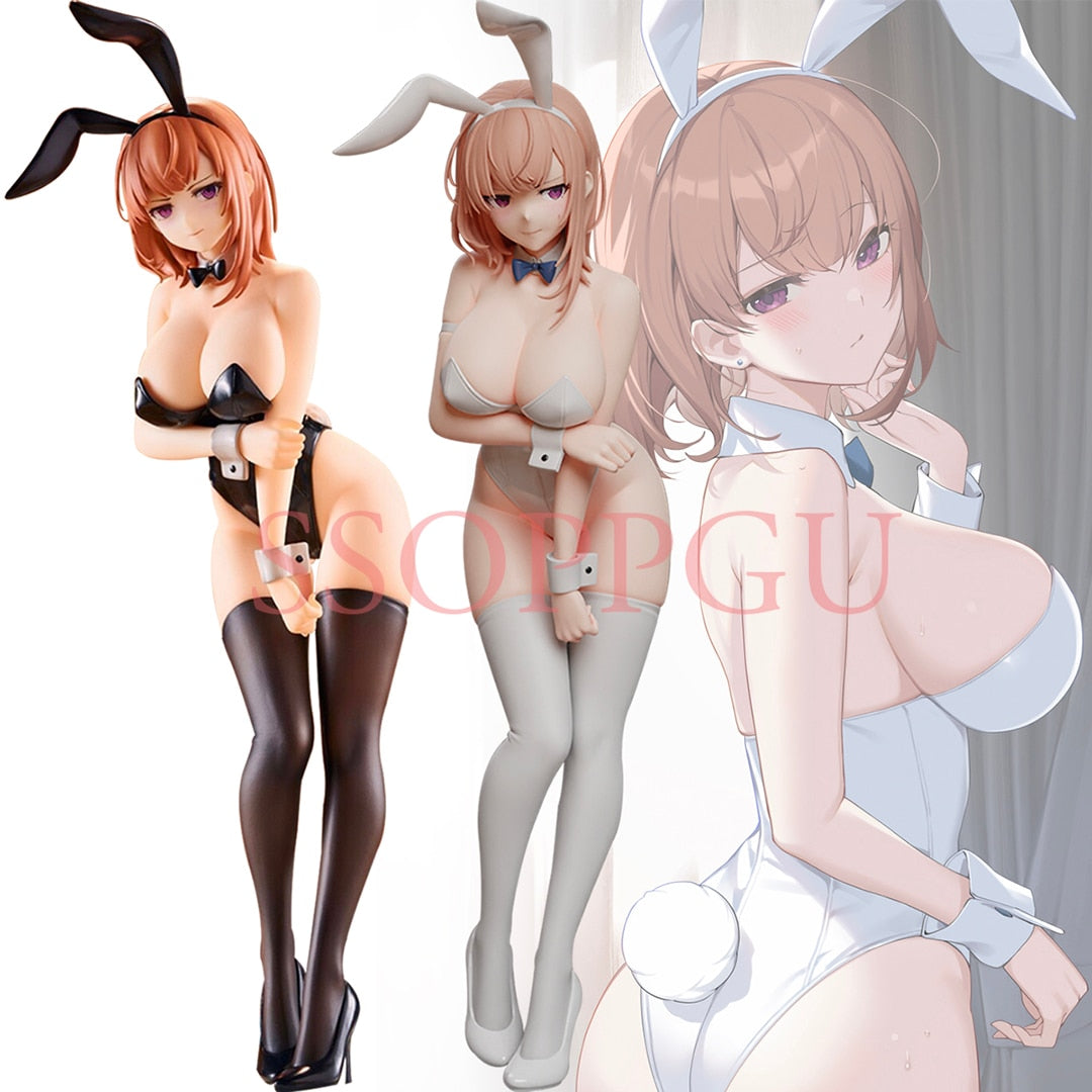 Astrum Design Shiro Bunny Onee-chan Figure Miss White Rabbit Adult Girl PVC Action Figure Collection Model Toys Doll Kids Gifts