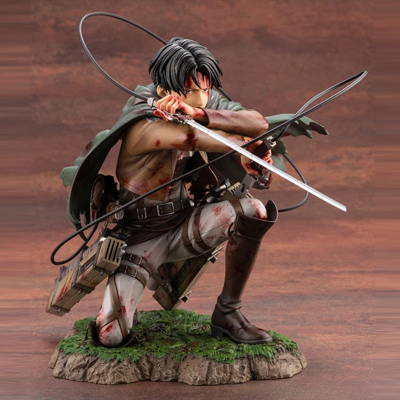 30cm Attack on Titan Sexy Anime Figure Mikasa Ackerman Action Figure Levi Ackerman Shingeki no Kyojin Figurine Model Doll Toys