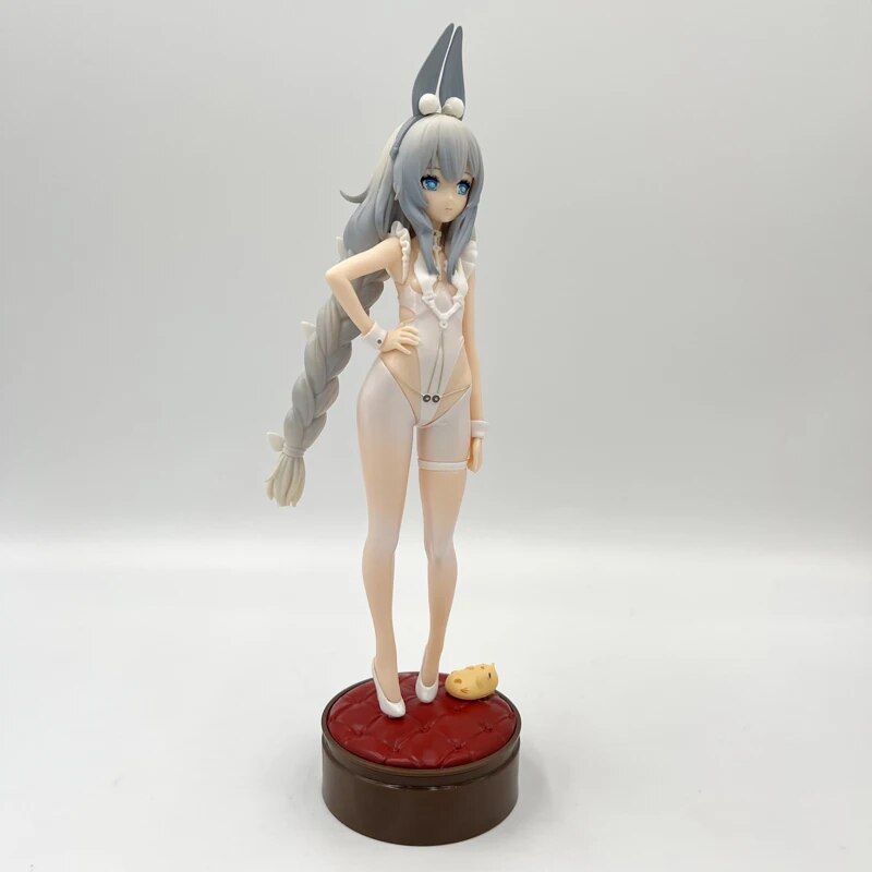 27cm Azur Lane Le Malin Sexy Anime Girl Figure Le Malin Nap Loving Lapin Action Figure Adult Collectible Model Doll Toys Gifts