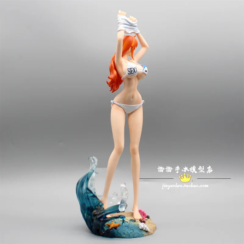 35CM One Piece Anime Figure Nami Japanese Anime Sexy Girl PVC Action Figure Adults Collection Model Doll gifts