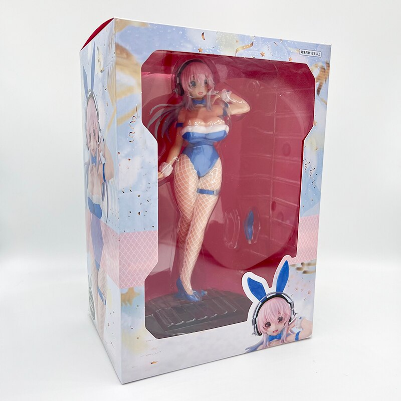 35cm Super Sonico Sexy Anime Figure SUPERSONICO Summer Vacation Action Figure Anime Girl Figure Collectible Model Doll Toy Gifts