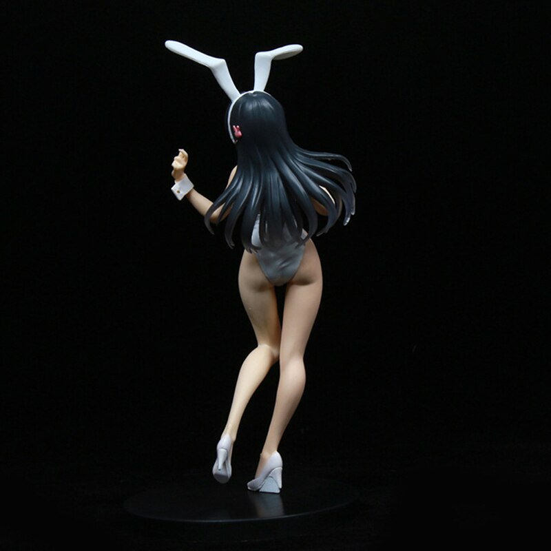 22cm Anime Rascal Does Not Dream Of Bunny Girl Senpai Action Figure Sakurajima Mai Bunny Girl Sexy Girl Collectible Model Toy