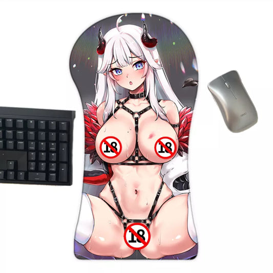 New Creative Whole Body 3D Large Mouse Pad Sexy Girl Silicone vagina boobs Arm Wrist Rest Anime Ass Oppai Mousepad