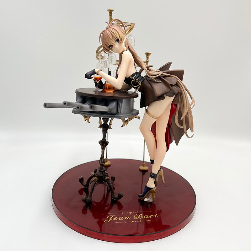 26cm Azur Lane Jean Bart Sexy Girl Anime Figure Azur Lane St Louis/Le Malin Action Figure Adult Collection Model Doll Toys Gifts