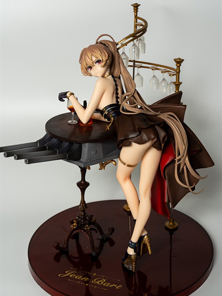 Azur Lane Anime Figure MNF Jean Bart 1/7 Action Figure Dolls Toys for Boys Girls Kids Gifts Collectible Model Ornaments