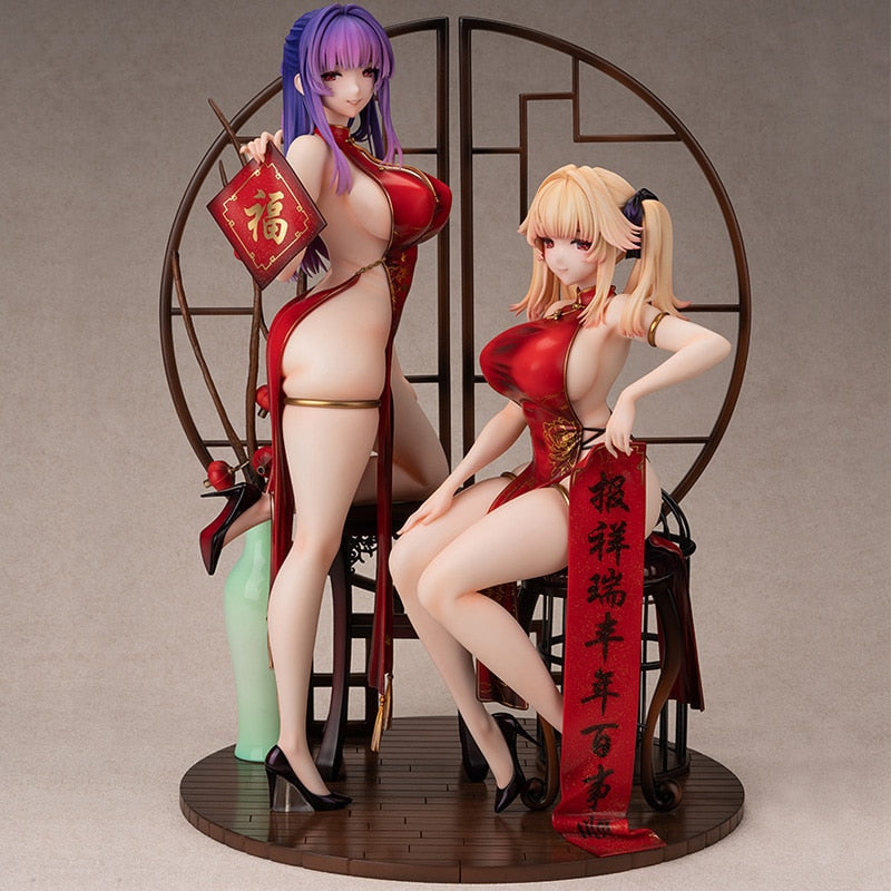 Native BINDing Moehime Union Yuri Stella Anime Girl Figure Yuri &amp; Stella Fruitful Year Sexy Action Figure Adult Model Doll Toys