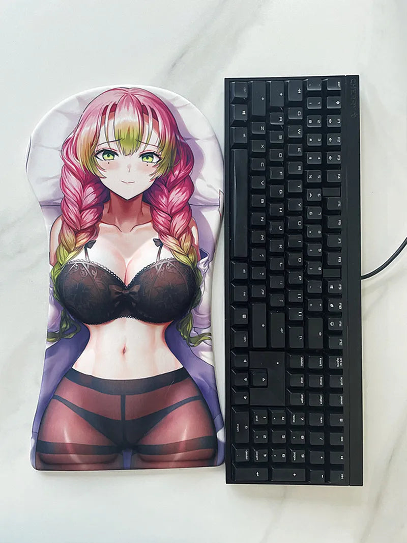 2022 new tsunade Sexy equal body Mouse Pad 3D Large Creative Arm Wrist Rest Anime Ass Oppai Mousepad