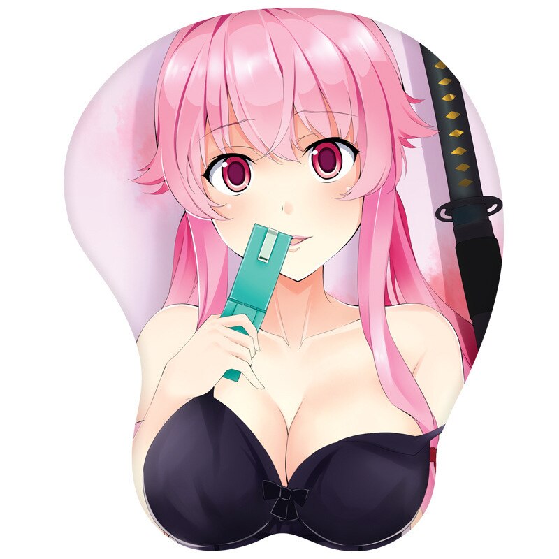 3D Boobs Mousepad | Oppai Ass Tits Mouse Pad | Silicone boobs mousepad