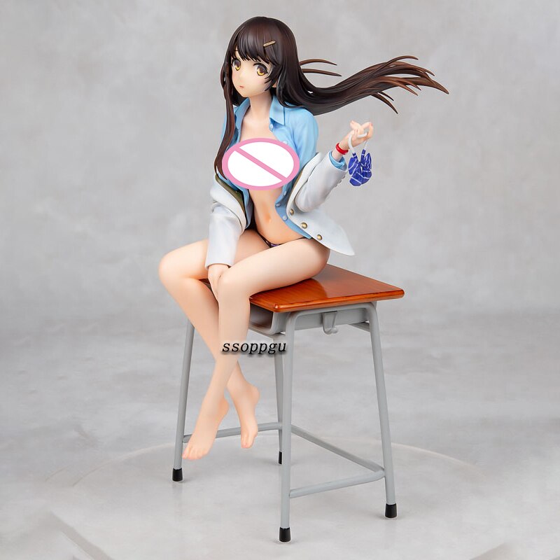 25CM Daiki Kougyou Anime My Lover Senior Lan Figure Table Girl Toys Gift Doll Collection PVC Action Figure Model Toys