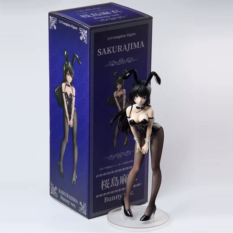 40cm FREEing B-STYLE Sakurajima Mai Anime Figure Rascal Does Not Dream of Bunny Girl Senpai Sakurajima Mai Action Figure Toys