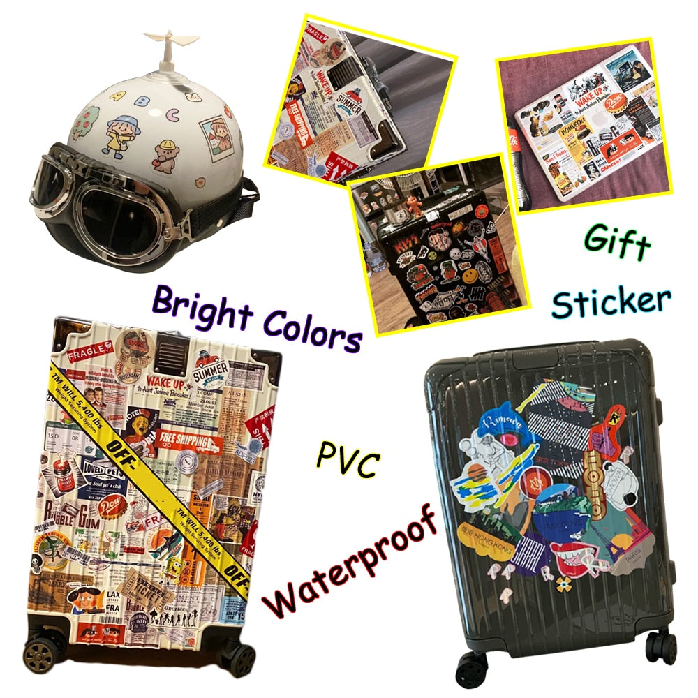 10/50pcs Game Genshin Impact Figure Sticker Pack for Kid Scrapbooking Luggage Laptop Wall Cartoon Black and White Graffiti Decal