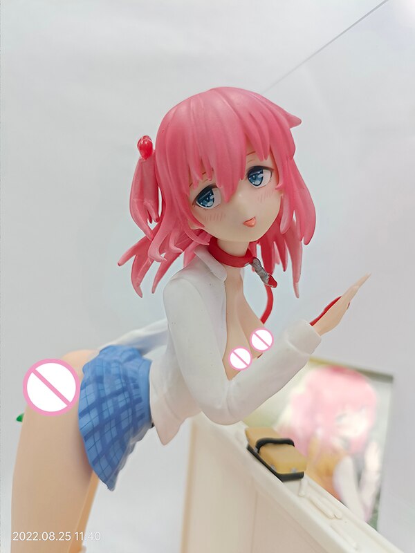 24cm Lovely Aina-chan Endou Aina Sexy Anime Figure Native Pink Cat Aina Endou Action Figure Adult Collection Model Doll Toys