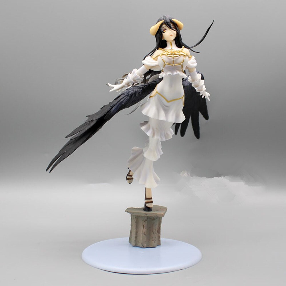 29cm Overlord Albedo Sexy Girl Anime Cartoon Action Figure PVC Ttoys Collection Figures For Friends Gifts