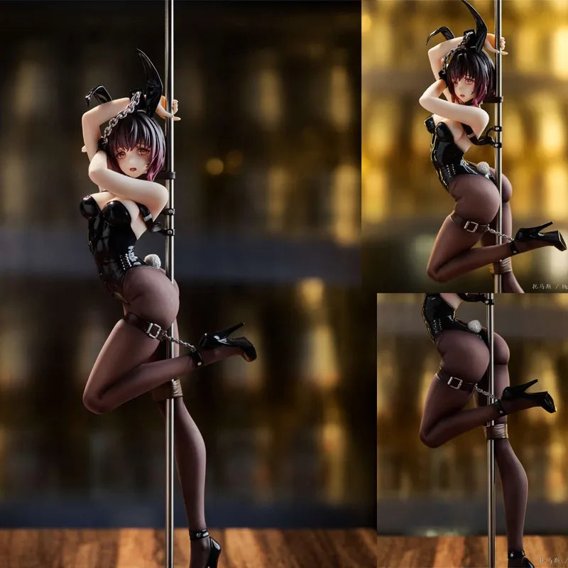 30CM FreeWillStudio Anime Bunny Girls FU Anime Sexy Girls 1/7 Action Figure PVC Statue Collection Model Toys Gifts