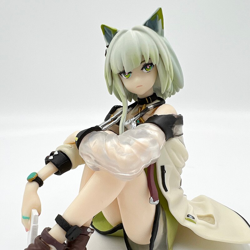 10cm Arknights Kal&#39;tsit Sexy Anime Figure Arknights Noodle Stopper Figure Kal&#39;tsit Action Figure Adult Collection Model Doll Toy