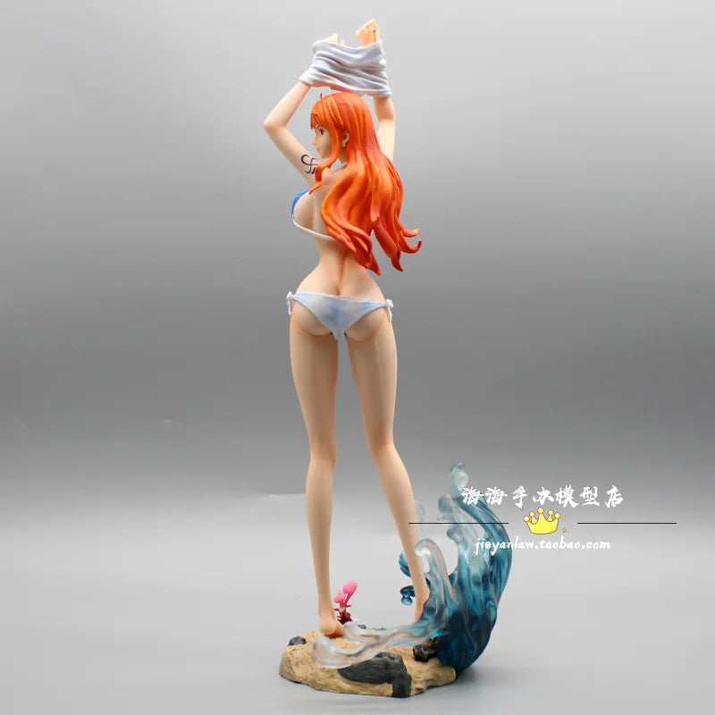 35CM One Piece Anime Figure Nami Japanese Anime Sexy Girl PVC Action Figure Adults Collection Model Doll gifts