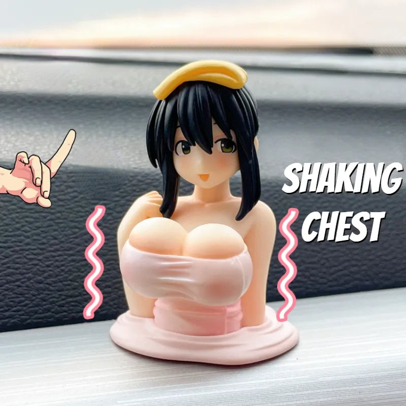 Bikini Girl car phone holder | Anime Girl Figure Phone Holder | Car Dashboard Decorations Ornaments