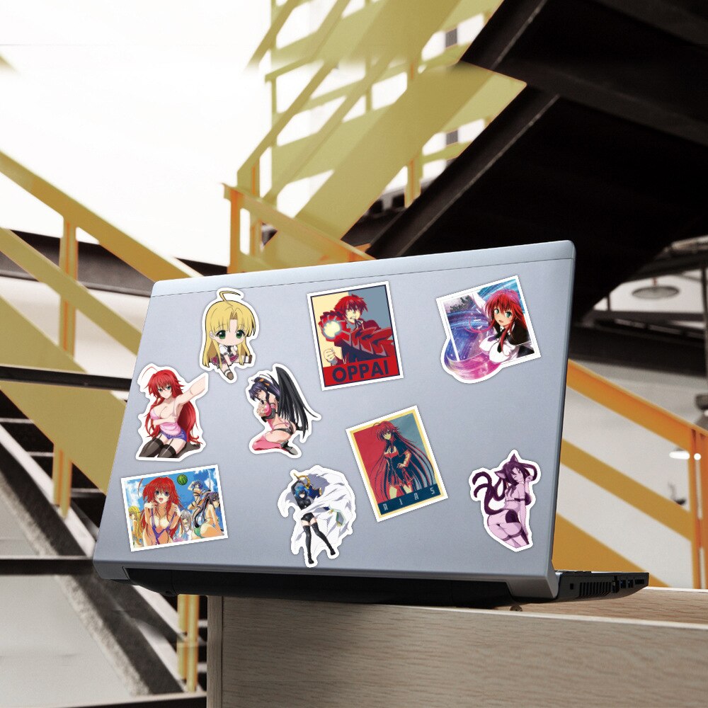 100pcs anime girls Decal Stickers | Hot Waifu stickers Decal Stickers | For  suitcase laptop Car Truck Waterproof Car stickers