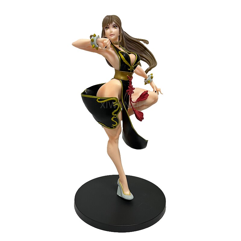 40cm The King of Fighters Mai Shiranui Sexy Anime Figure Street Fighter Chun Li Battle Costume Action Figure Adult Doll Toys