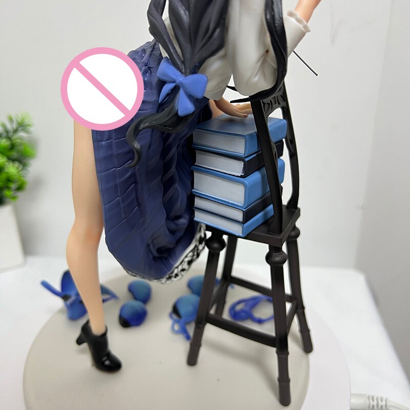 27cm Native Creators The Literary Type Anime Figure Book Girl Akemi Mikoto Japanese Anime Sexy Girl Action Figure Adult Doll Toy