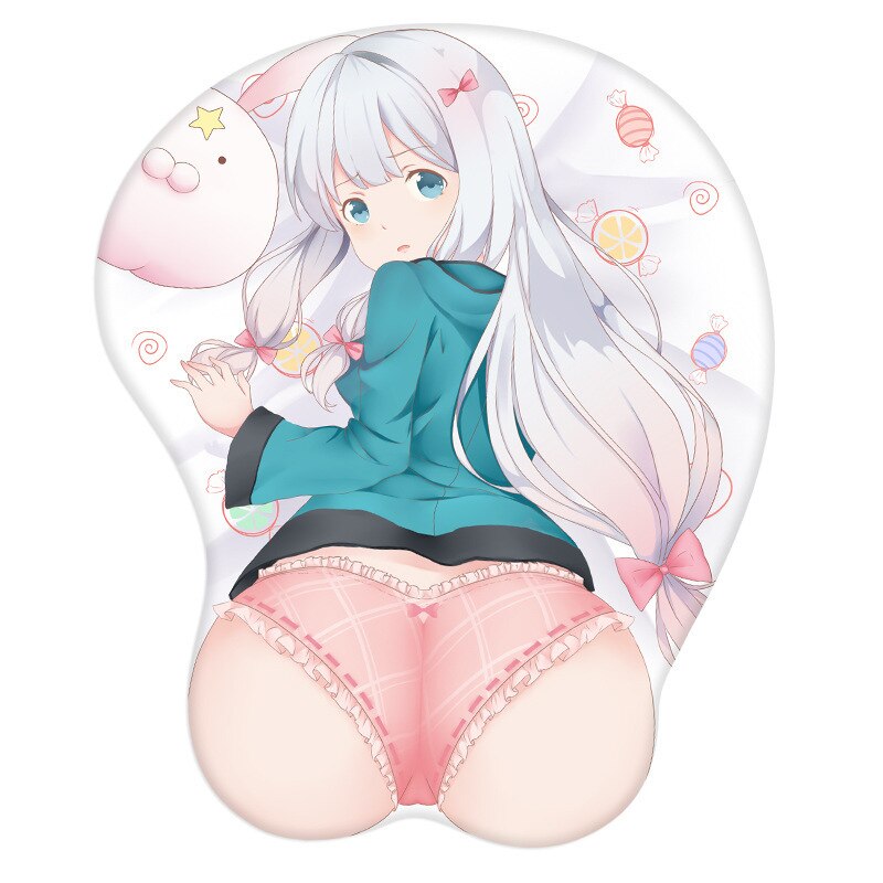 3D Boobs Mousepad | Oppai Ass Tits Mouse Pad | Silicone boobs mousepad