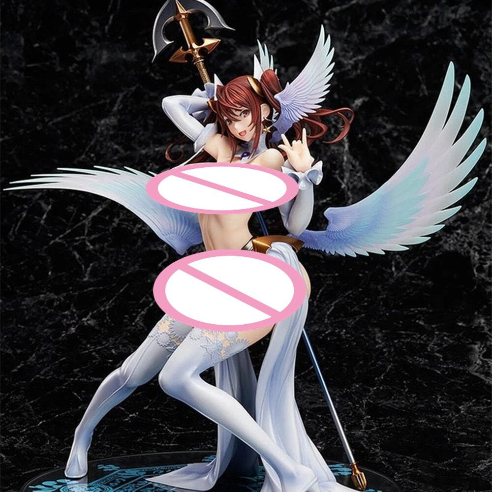 Native RAITA Pure White Magical Girl Sexy Girls PVC Action Figures Toys Japanese Anime Collection Model Dolls 24cm