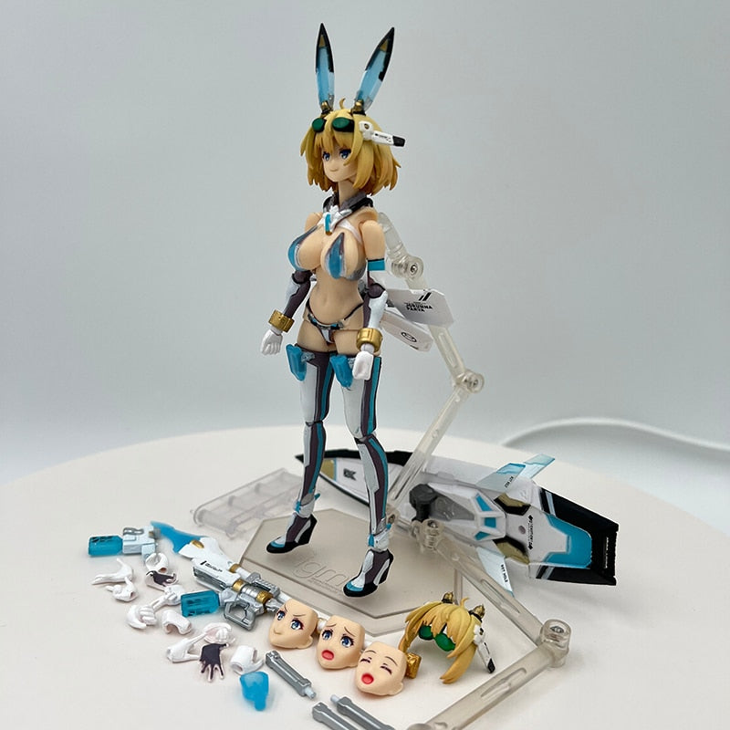 Figma #530 BUNNY SUIT PLANNING Sophia F. Shirring Anime Girl Figure Sophia F. Shirring Action Figure Collectible Model Doll Toys