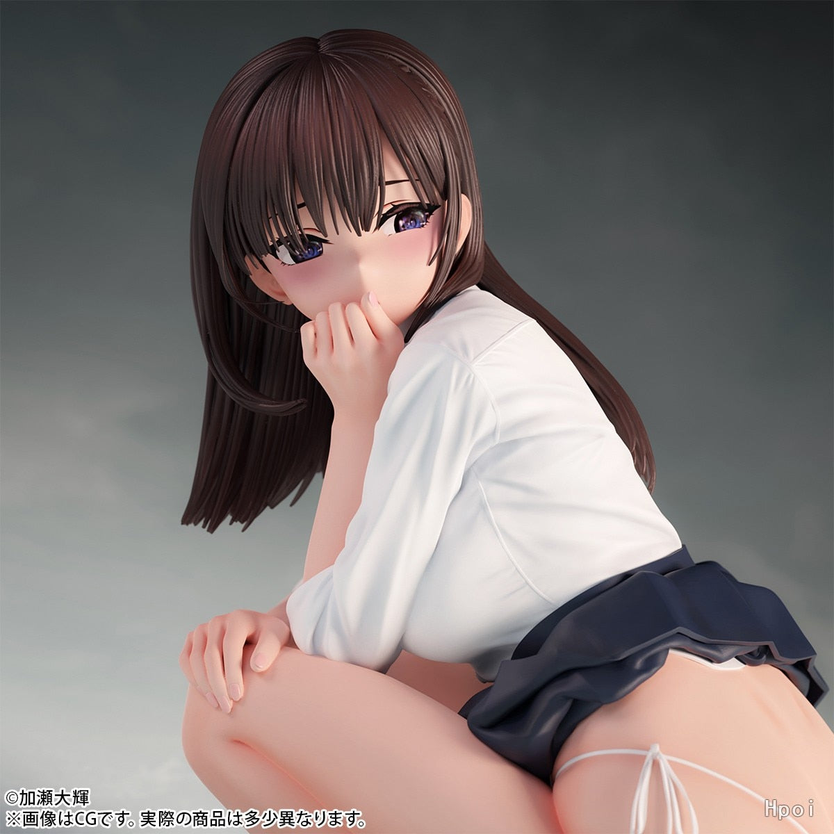 11CM B full Daiki Kase Illustration Shagami JK-san 1/7 Sexy Girl PVC Action Figure Adult Collectible Model Toys doll Gifts