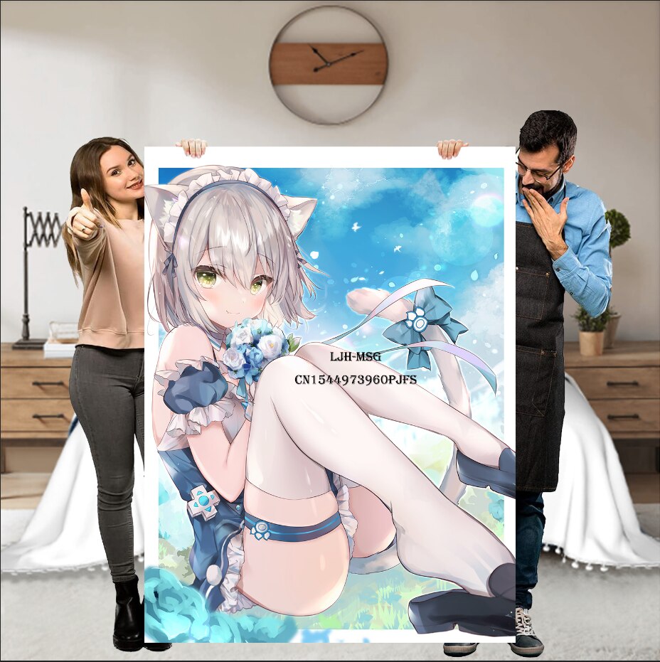 Hentai Anime Blanket Kawaii Demon Girl Manga Wallpaper Super Soft Flannel Blanket Succubus Blanket for Anime Fan and Otaku Waifu