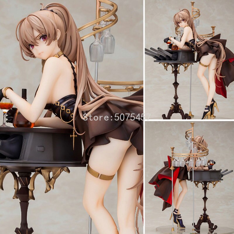 26cm Azur Lane Jean Bart Sexy Girl Anime Figure Azur Lane St Louis/Le Malin Action Figure Adult Collection Model Doll Toys Gifts