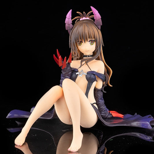 Anime Alter TO LOVE RU DARKNESS Yuuki Mikan Action Figure Dark Series Sexy Swimsuit Yuuki Mikan Figure PVC Model Doll Toys Gifts