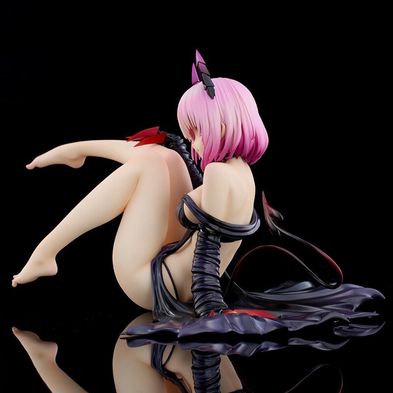 15cm Anime TO LOVE RU DARKNESS Action Figure Dark Momo Belia Deviluke Succubus Dress Sexy Girl Doll Collectible Model Toy Gift