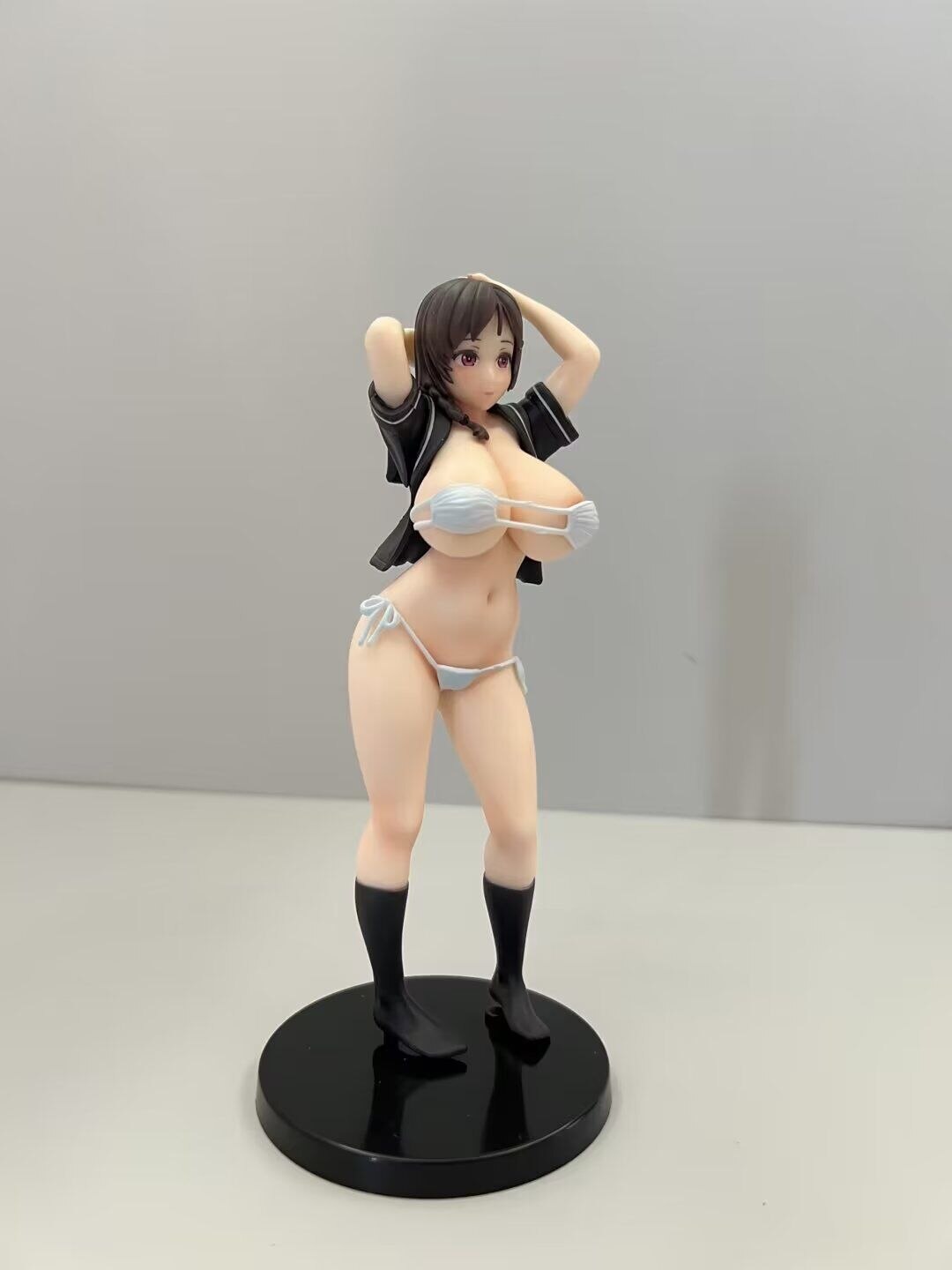 18cm Q-six Succubus Stayed Life Anime Figure Kanna Akizono Black Sailor ver Action Figure Anime Girl Figure Model Doll Toys