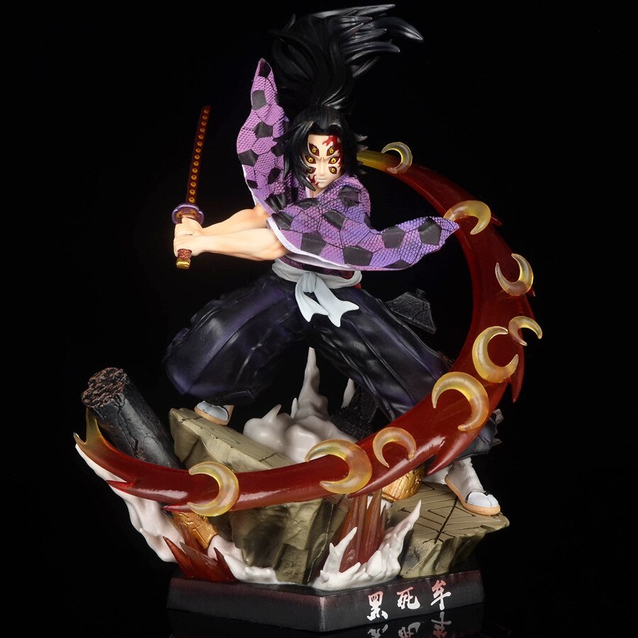 Demon Slayer Anime Action Figures 26CM Tsugikuni Michikatsu Juuni Kitsuki Boy Dolls New Gift PVC Desktop Decoration Toys