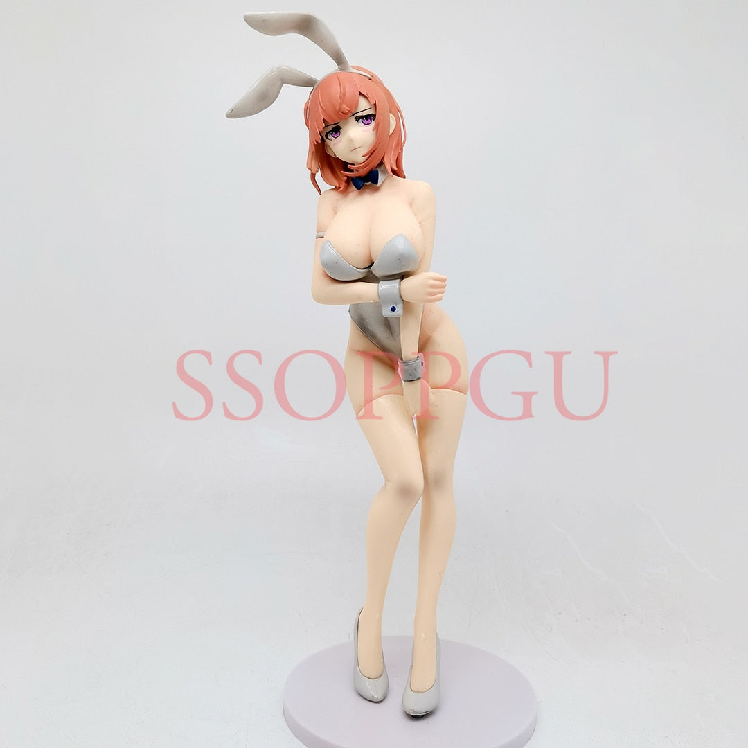 Astrum Design Shiro Bunny Onee-chan Figure Miss White Rabbit Adult Girl PVC Action Figure Collection Model Toys Doll Kids Gifts