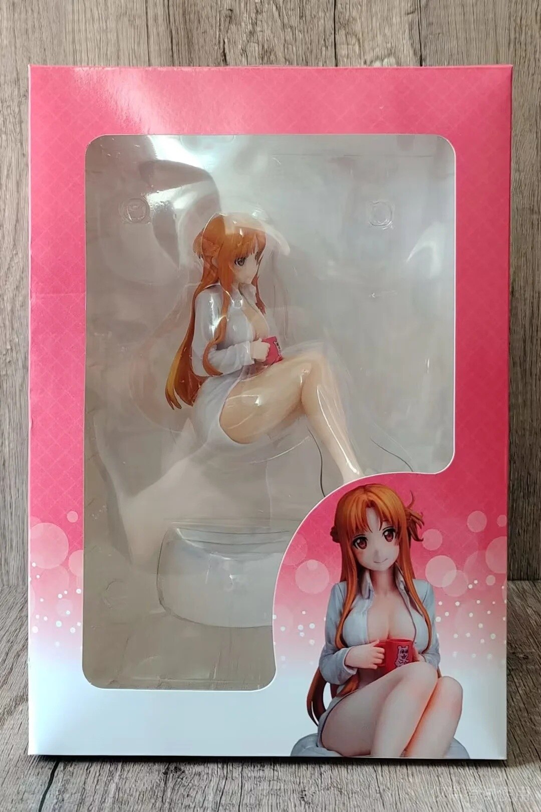 16cm Sword Art Online Alicization Sexy Anime Figure Asuna Yuuki Shirt Ver. Action Figure Titania Figurine Adult Model Doll Toys