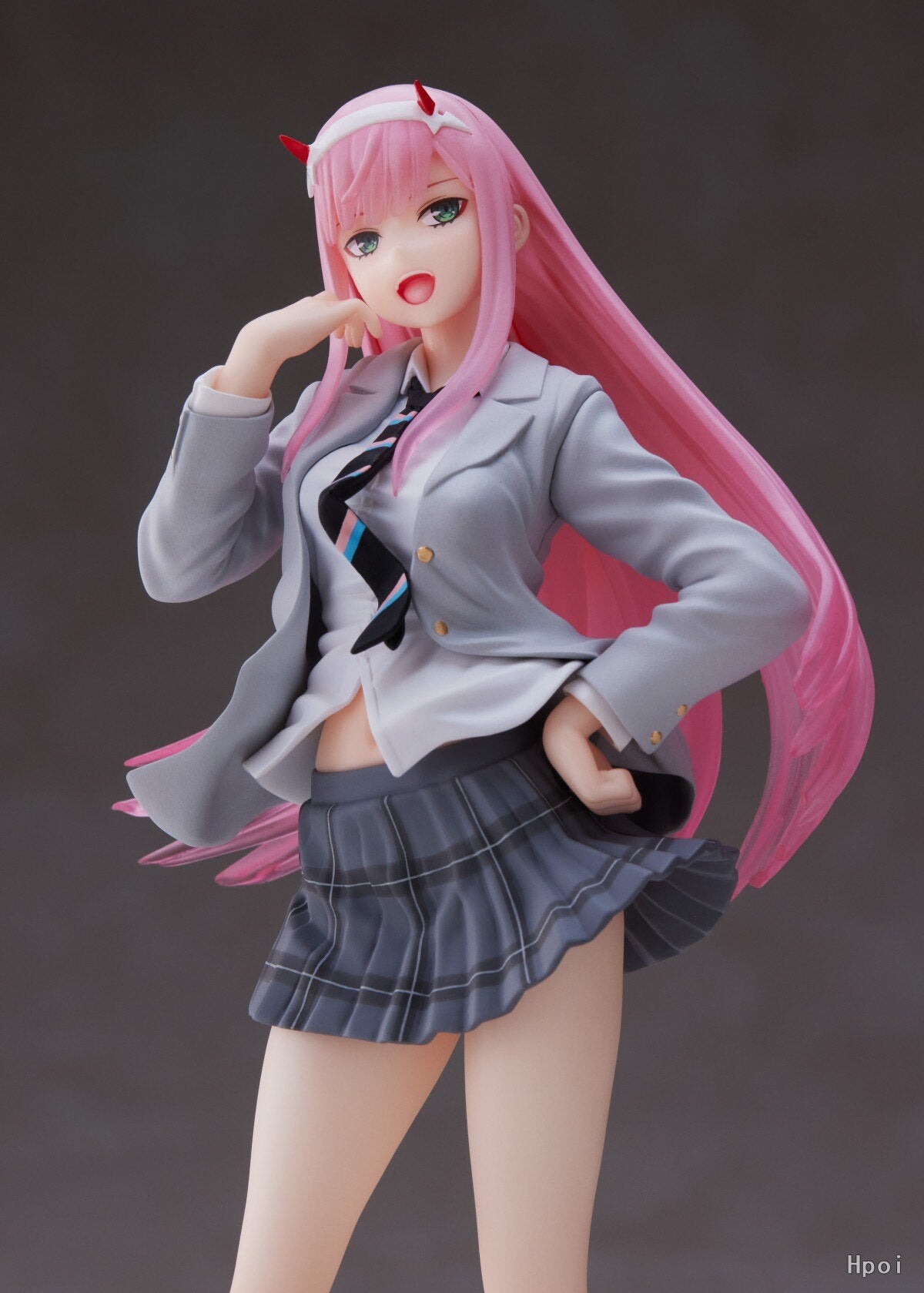 19cm Darling in the FranXX Zero Two Seifuku ver. Pvc Action Figure Decoration Japanese Anime Collection toys model doll gift