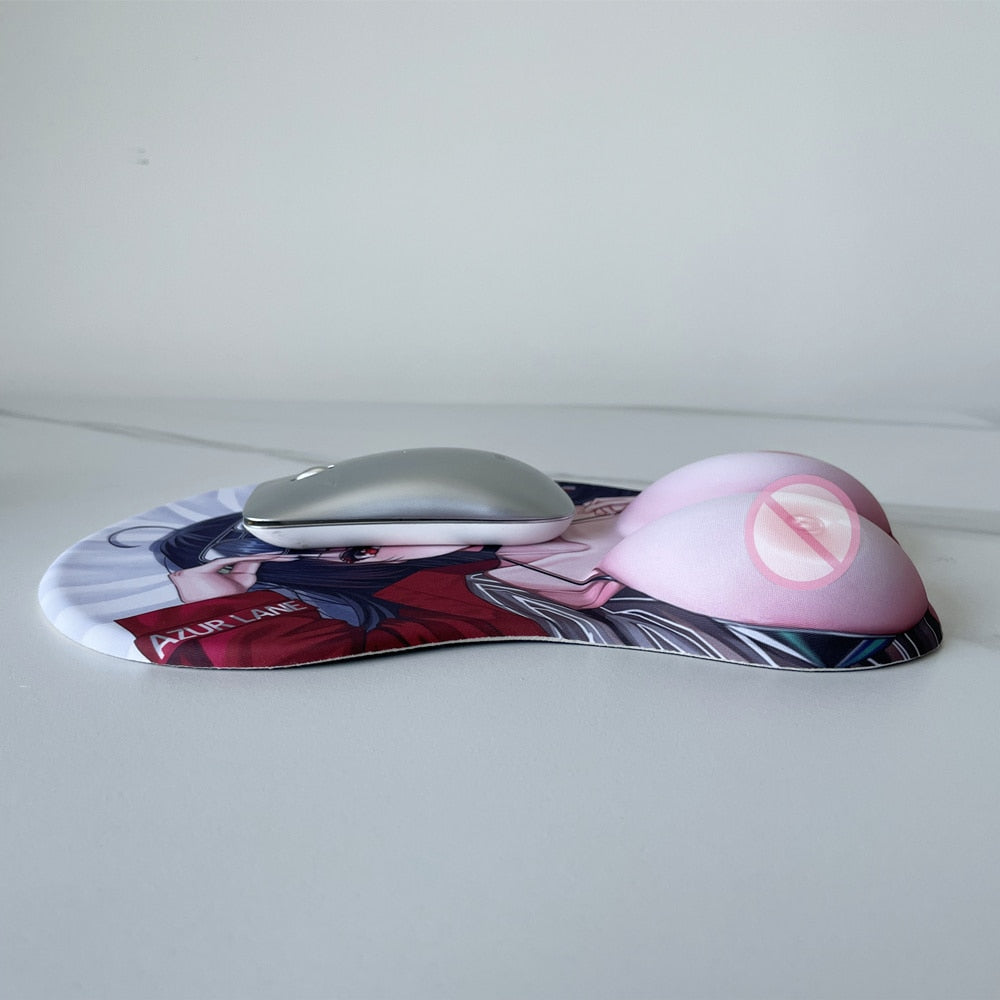 3D Boobs Mousepad | Oppai Ass Tits Mouse Pad | Silicone boobs mousepad