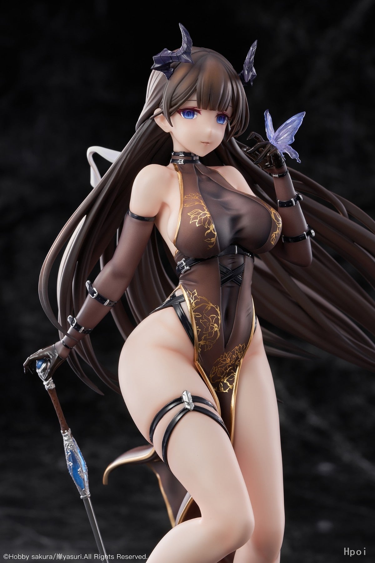 26CM Lost Order Moen Anime Sexy  Girl Figure Moen Devil  PVC Action Figure Toy Statue Adults Collection Model Doll gifts