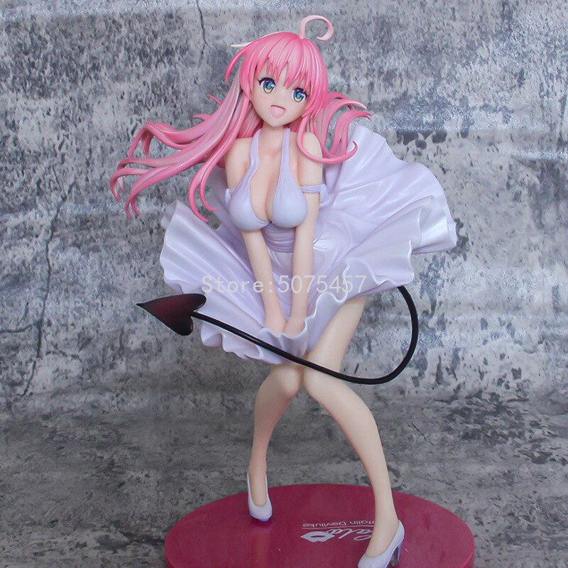 25cm To Love-Ru Darkness Sexy Anime Figure Lala Satalin Deviluke Dress Style Action Figure Momo Belia Deviluke Figurine Doll Toy