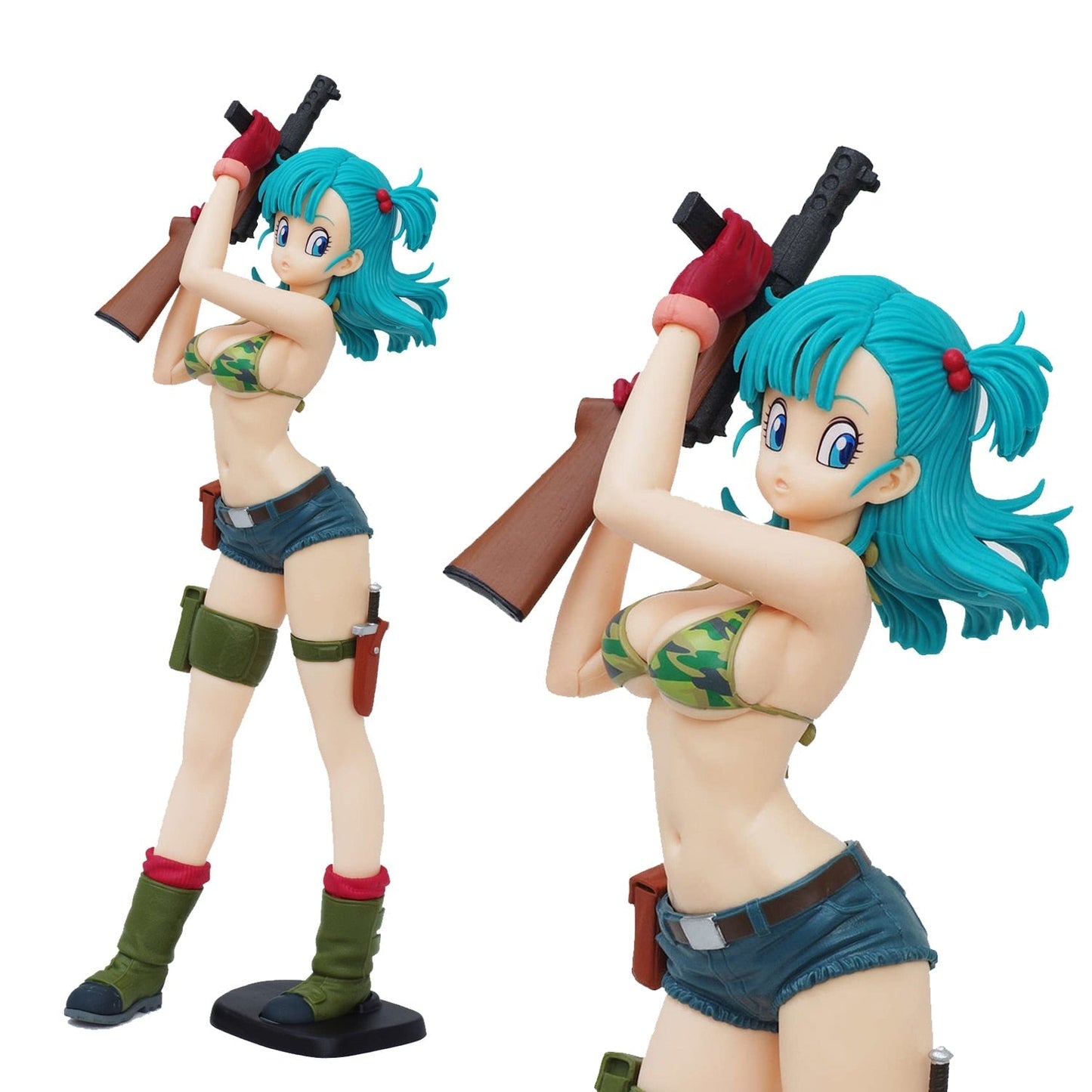 Glitter &amp; Glamours Bulma 24CM PVC Action Figure Anime Cute Sexy Girl Model Toys Collection Doll Gifts For Adult