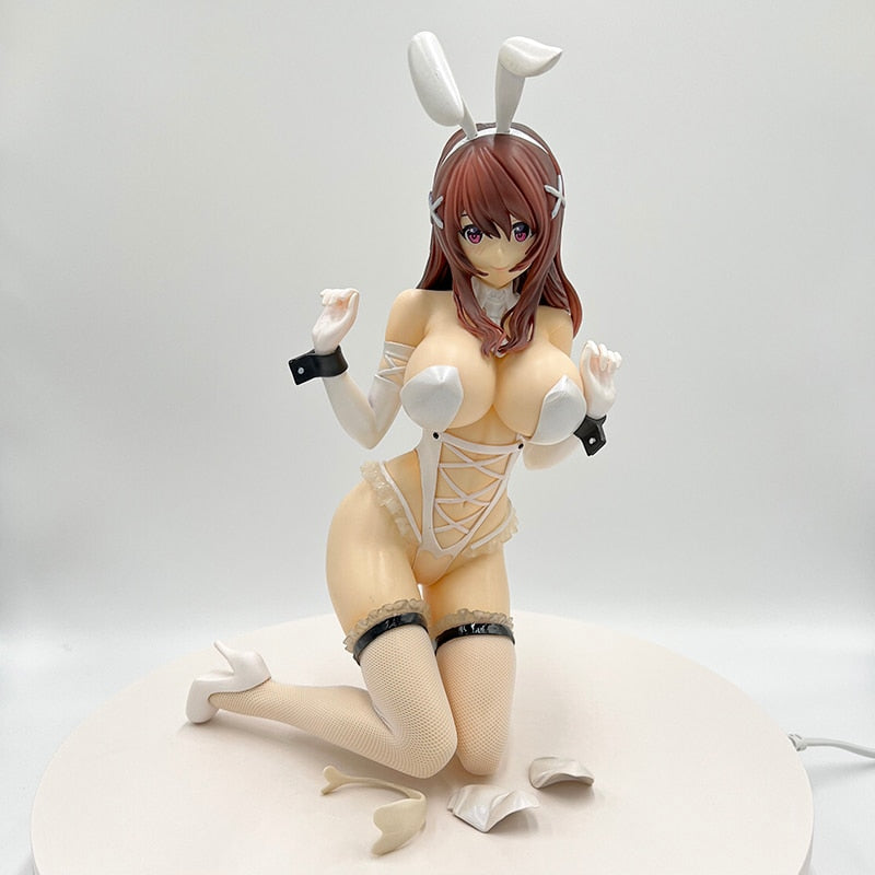 46cm Native BINDing Tomoka Hinasawa Bunny Girl Sexy Anime Figure Absolute Rule of Queen Hinasawa Tomoka Action Figure Doll Toys