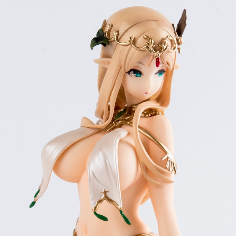 13cm Anime Native Fgiure Toroware no Elf Lily Rerium Roin PVC Action Figure Sexy Elf in Distress Model Toy Adult Collection Doll