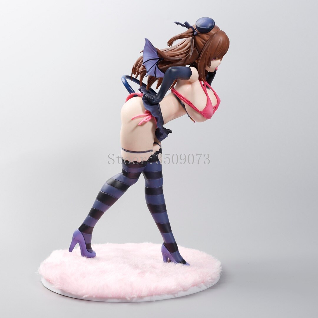 25cm Mataro Original Character Lilith Sexy Anime Figure Hentai Native Lilith Pink Cat Action Figure Adult Collection Model Toys