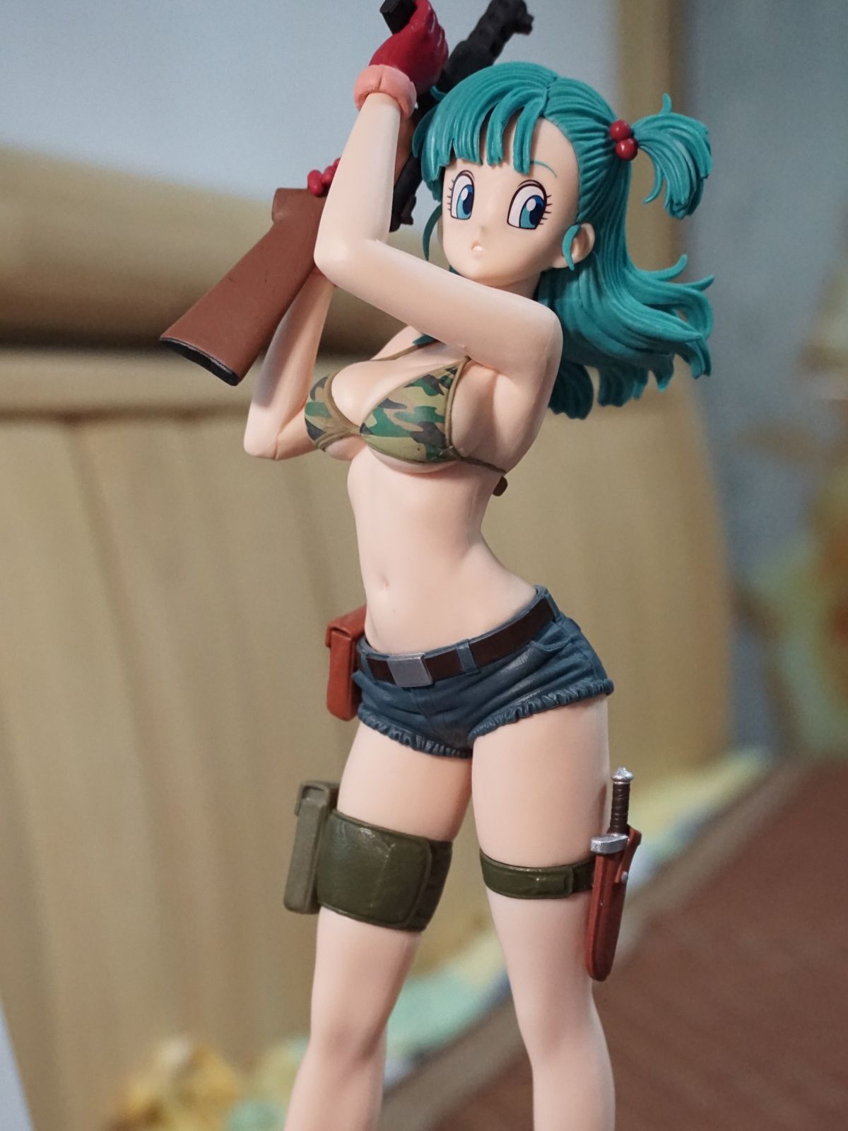 Glitter &amp; Glamours Bulma 24CM PVC Action Figure Anime Cute Sexy Girl Model Toys Collection Doll Gifts For Adult