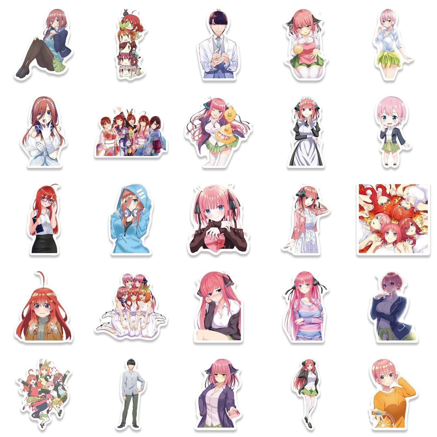 50pcs anime Decal Stickers | Hot girl Waifu stickers Decal Stickers | For  suitcase laptop Car Truck Waterproof Car stickers