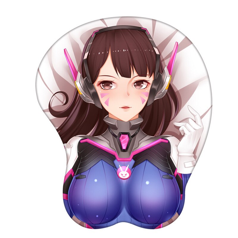 3D Boobs Mousepad | Oppai Ass Tits Mouse Pad | Silicone boobs mousepad