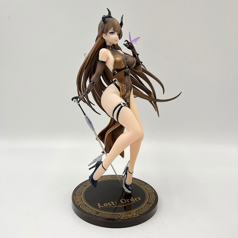 26cm Lost Order Hobby sakura Anime Figure Moen Devil Action Figure Sexy Girl Figure Aldult Collectible Model Doll Toys Gifts