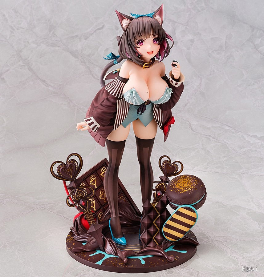 Native Rocket Boy Figure Mauve Cat Girl 1/6 Anime PVC Action Figure Toy Native Game Statue Adult Collection Model Doll Gift 24cm